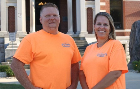 the cleaning people founders troy and holly